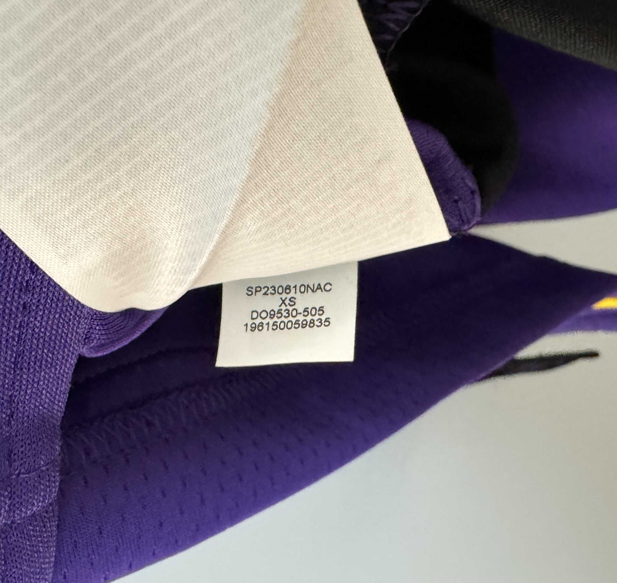 Koszulka Koszykarska Nike Jordan LA Lakers Lebron James #6 Rozmiar XS