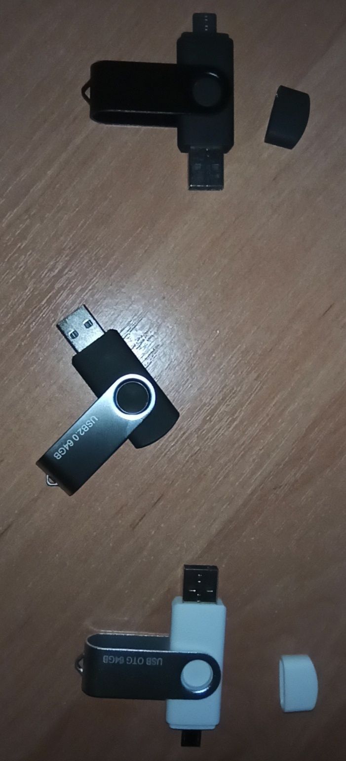 Флешка USB + OTG на 64 Гб. !!!