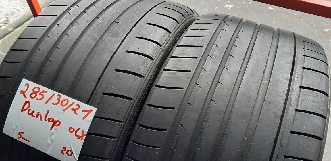 Opony Letnie 285÷30÷21÷.DUNLOP.ROK 2020.Cena 200 zł szt.Montaż.Wysyłka
