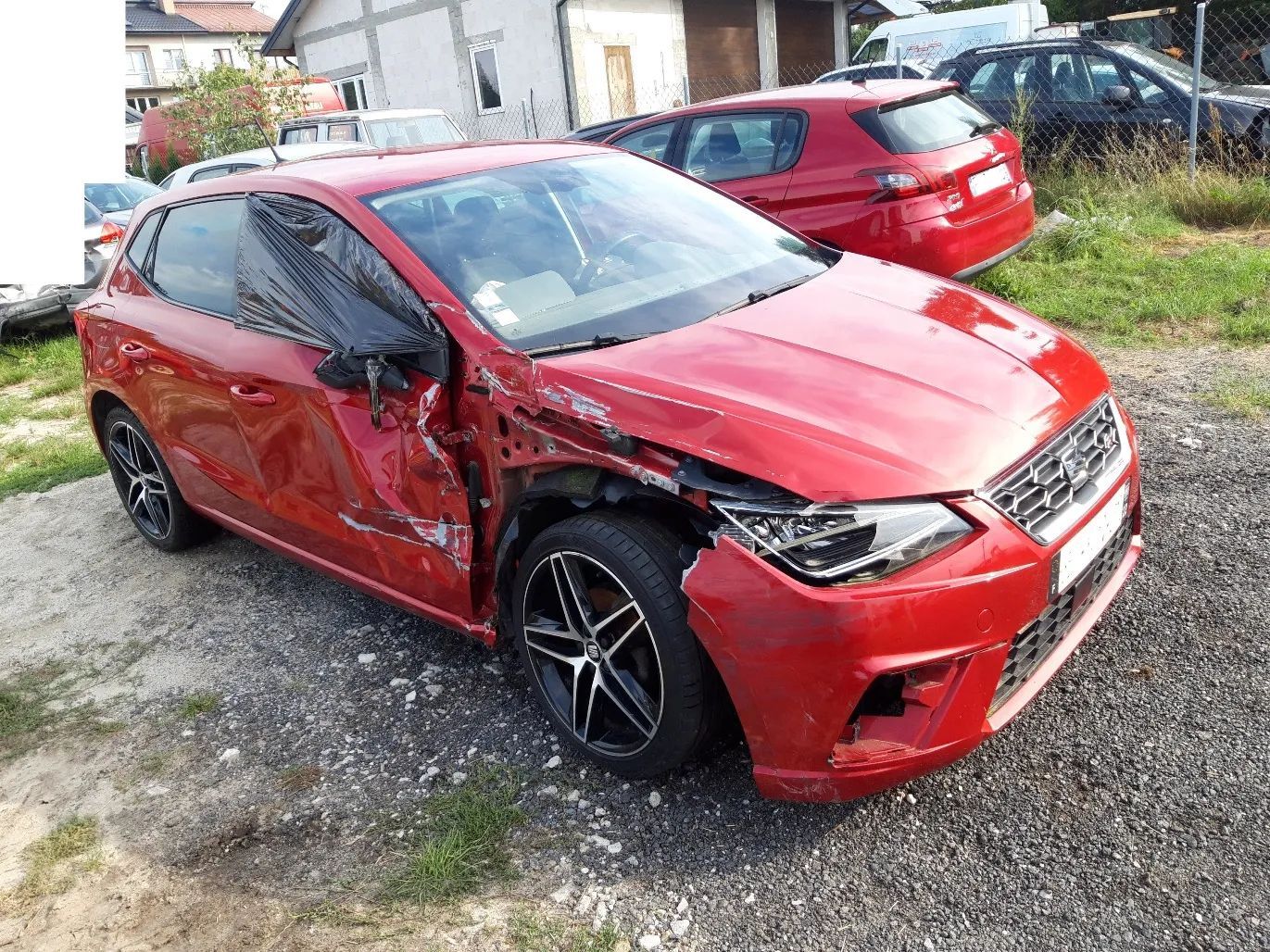 Seat Ibiza ibiza FR alu18'' navi dotyk klimatronic PDC po kolizji