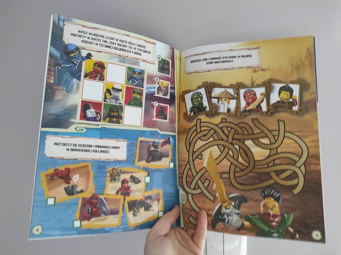 LEGO ninjago misje zielonego ninja zadania opowiadania komiksy