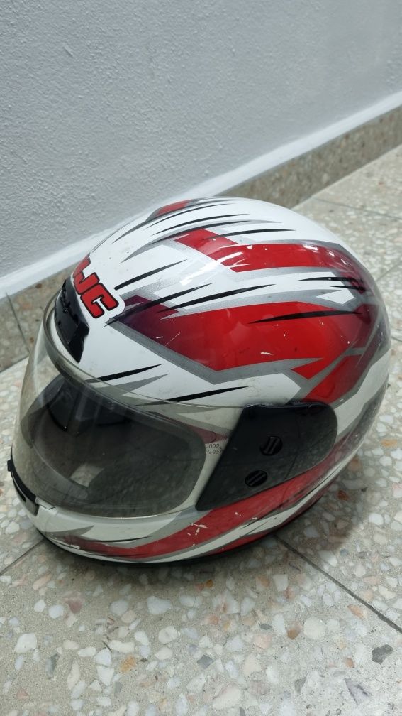 Capacete de mota