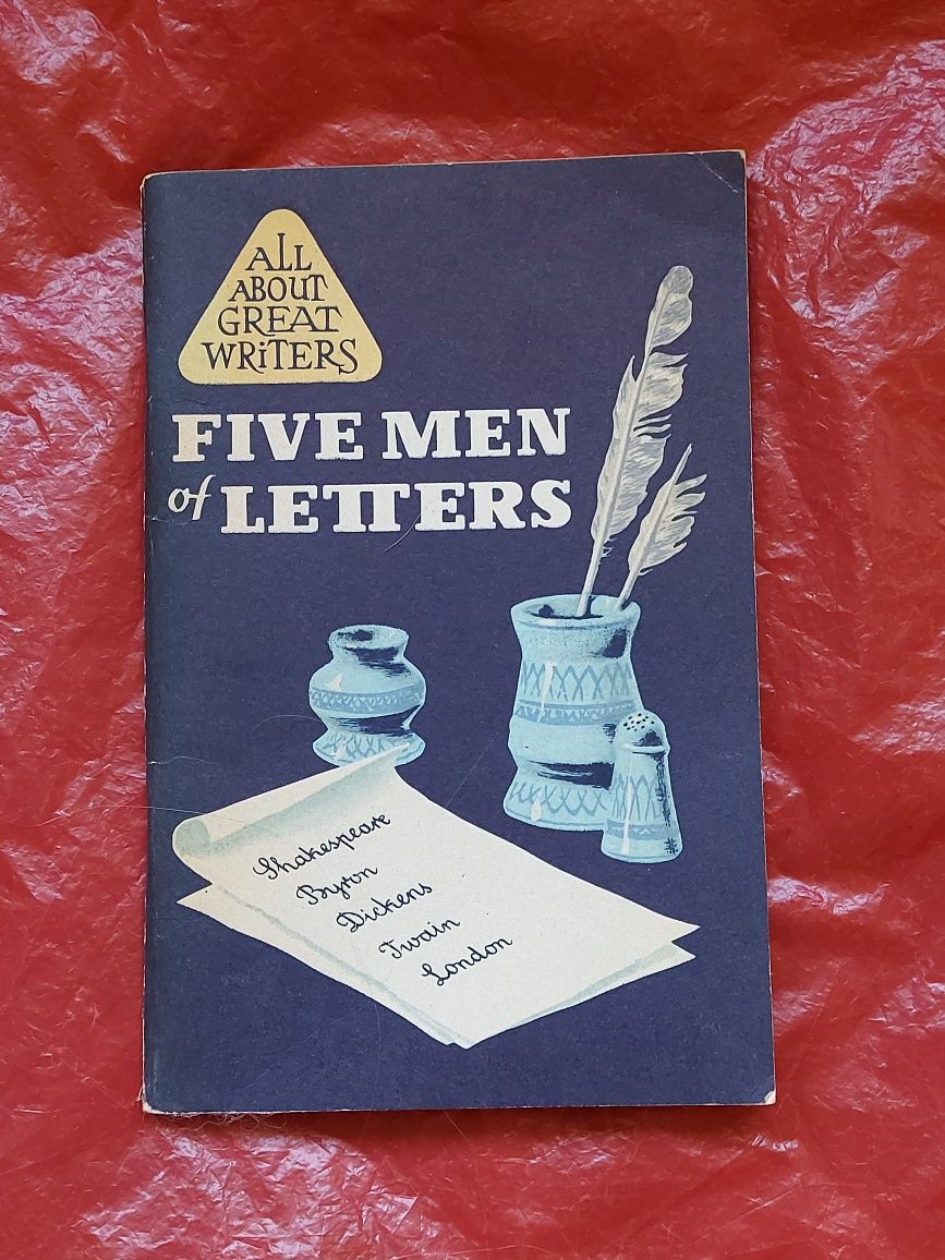 Książka Fiver men of Letters 1987rok