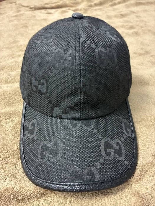 Кепка Gucci GG black cap