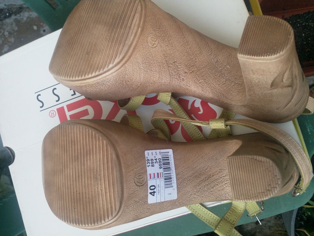 NOWE sandały Lasocki platformy obcas 39 40
