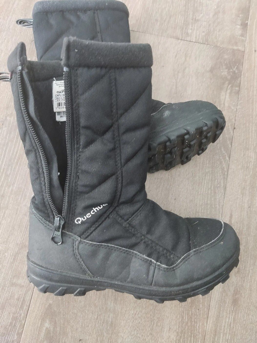 Buty kozaki zimowe Decathlon rozmiar 31 Quechua