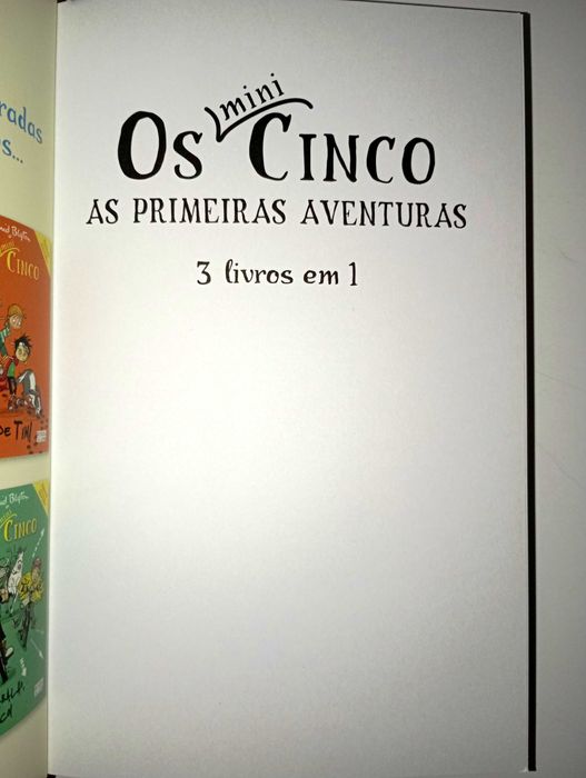 Os Mini Cinco - As Primeiras Aventuras (3 livros em 1)