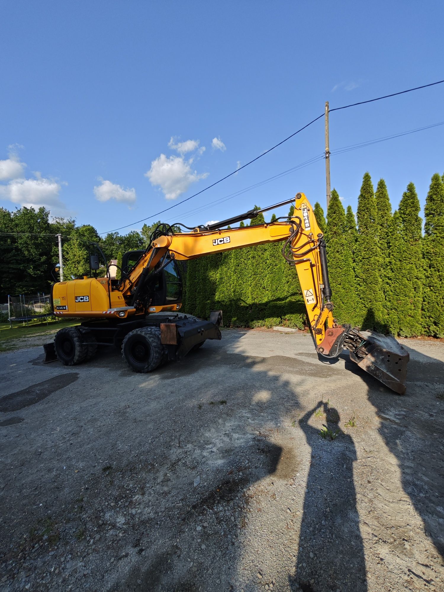 Koparka kołowa JCB JS145W