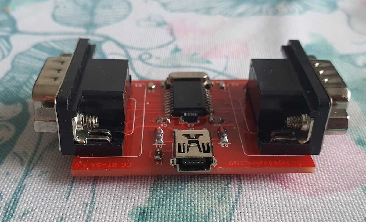 Adapter Retro joysticków Amiga/Atari do komputera PC lub RetroPie