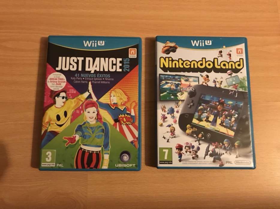 2  x  Jogos Nintendo Wii U