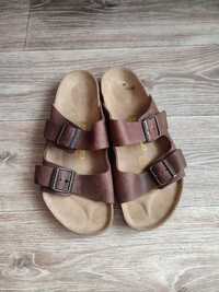 Шлепанцы Birkenstock кожа оригинал