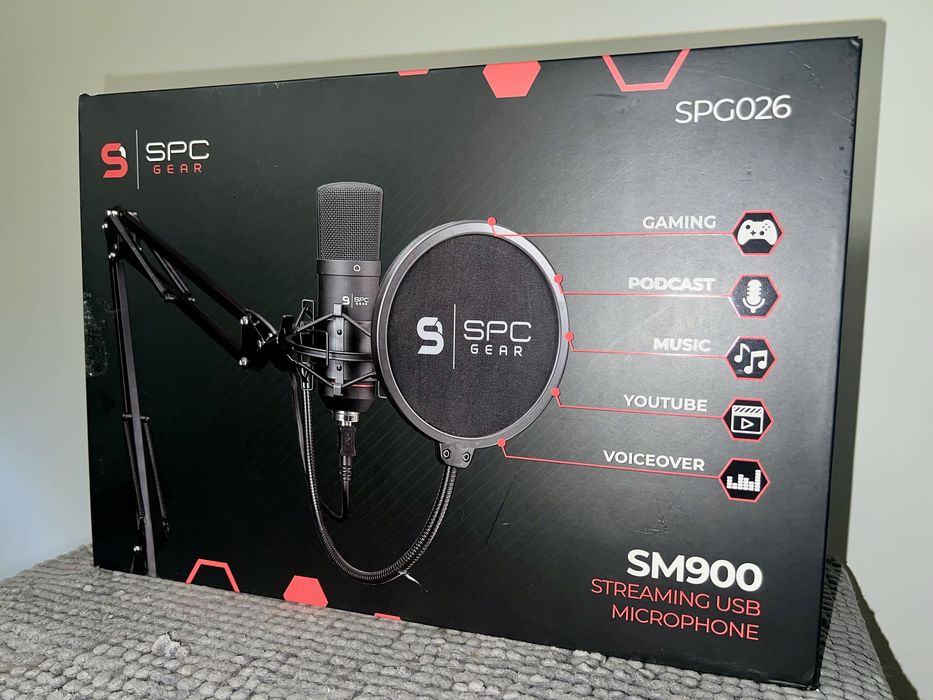 Mikrofon Gamingowy SPC Gear SM 900 (zestaw)