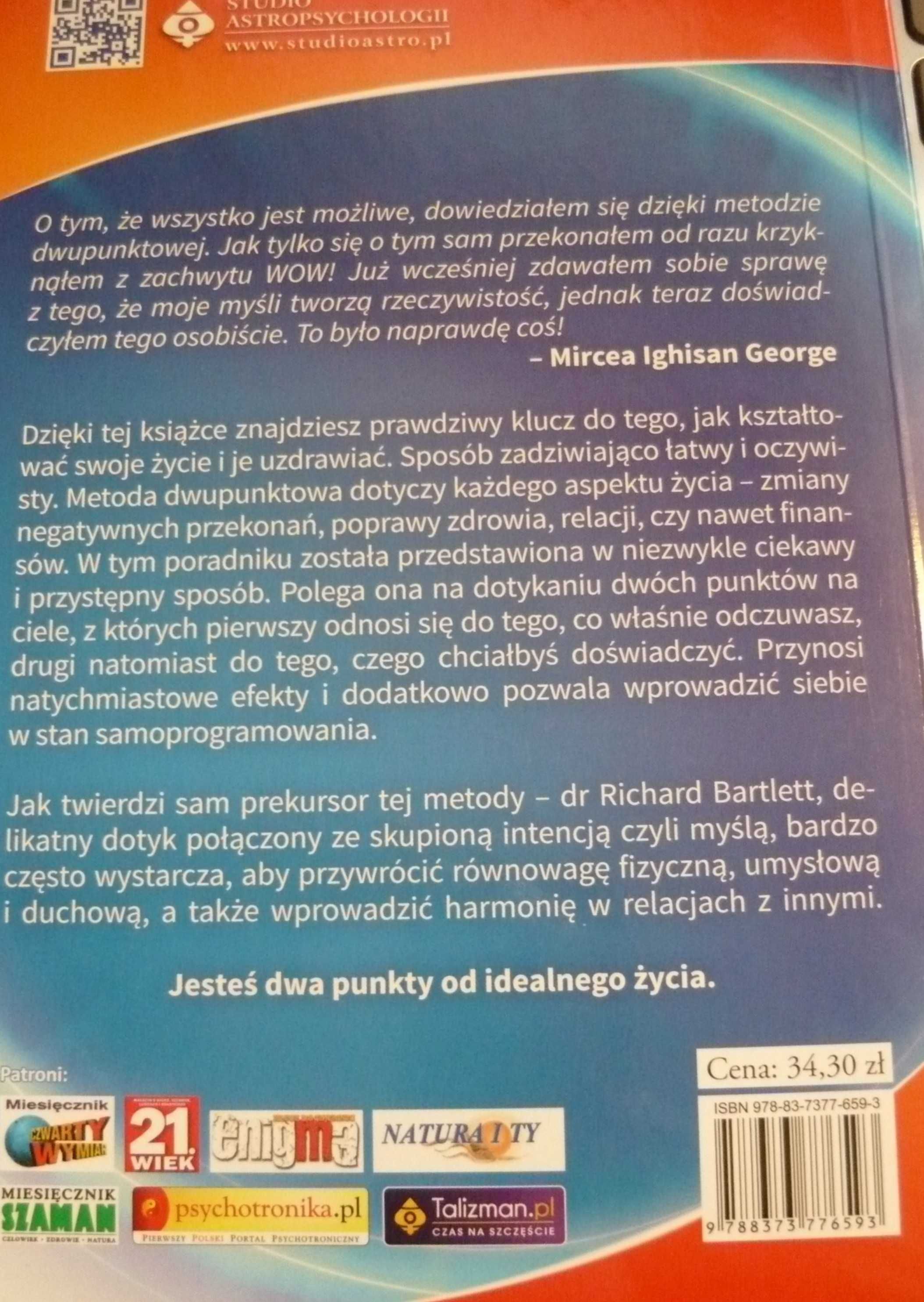 Metoda dwupunktowa dla każdego ( tranformacja zdrowia i świadomości)