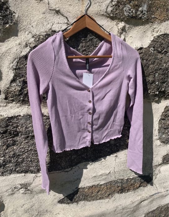 Casaco lilás da H&M