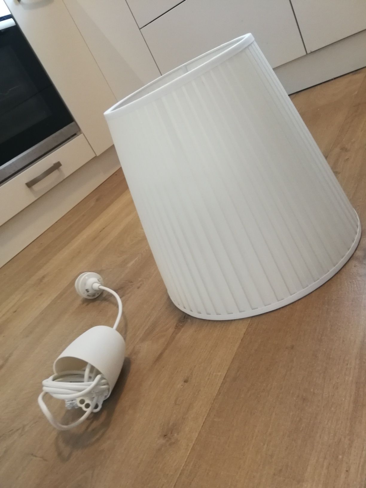 Lampa abażur klosz przewód ikea