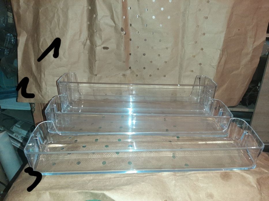 Boczna półka balkonik do lodówki Whirlpool