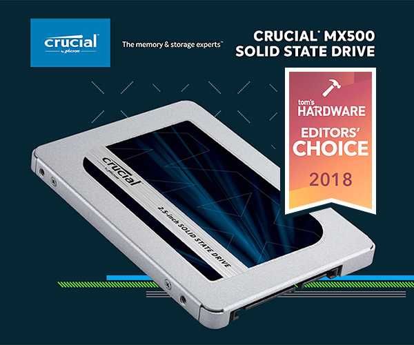Crucial 1TB MX500 2.5" Internal SATA SSD (CT1000MX500SSD1)