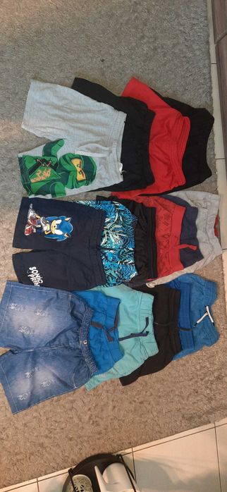 Zestaw spodenek chłopięcych 110/116