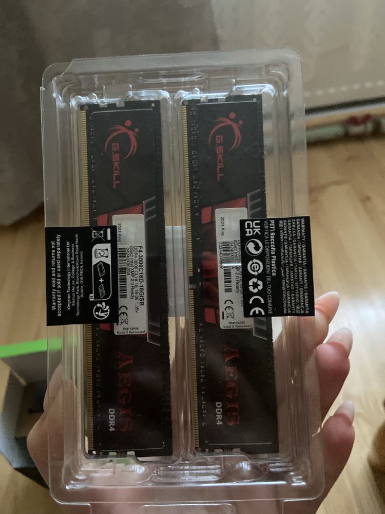 Модуль памʼяті для компютера DDR4, 16 GB