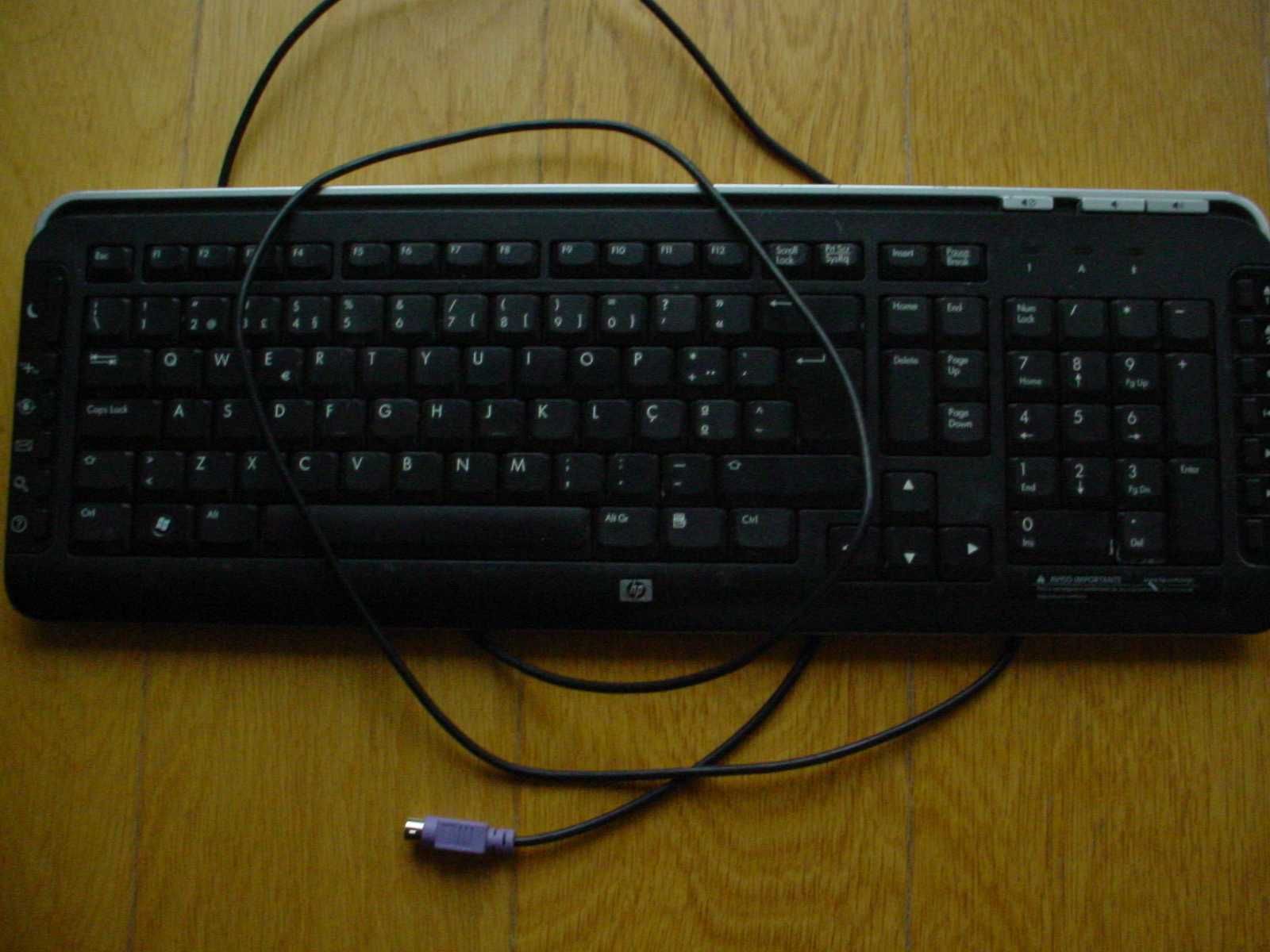 Teclado HP de computador