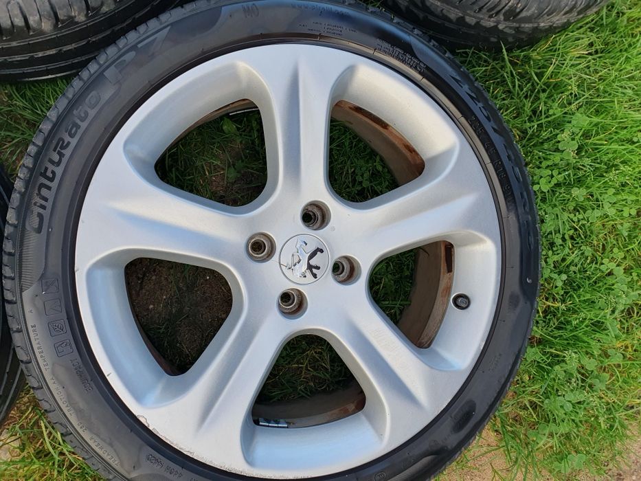 Alufelgi 4x108 18 cali Peugeot 3008 ładne opony