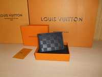 Louis Vuitton portmonetka portfel męski skóra 302-65