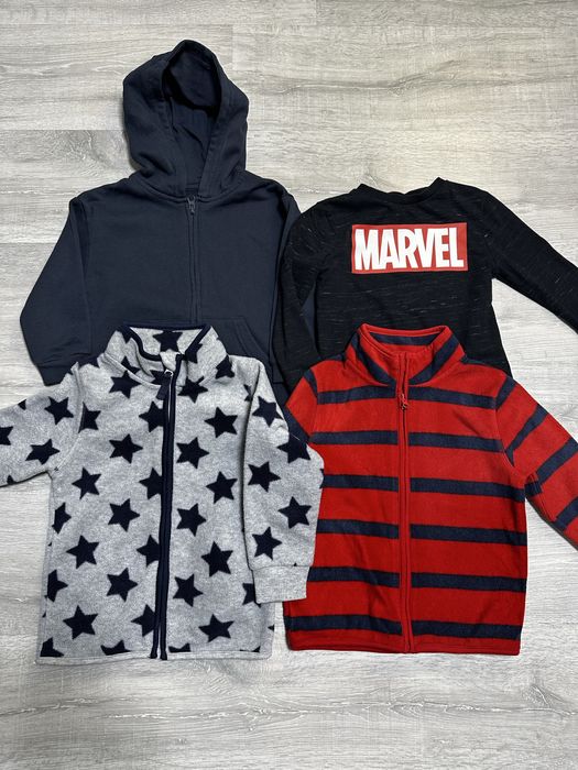 Большой пакет одежды на мальчика 3-4года