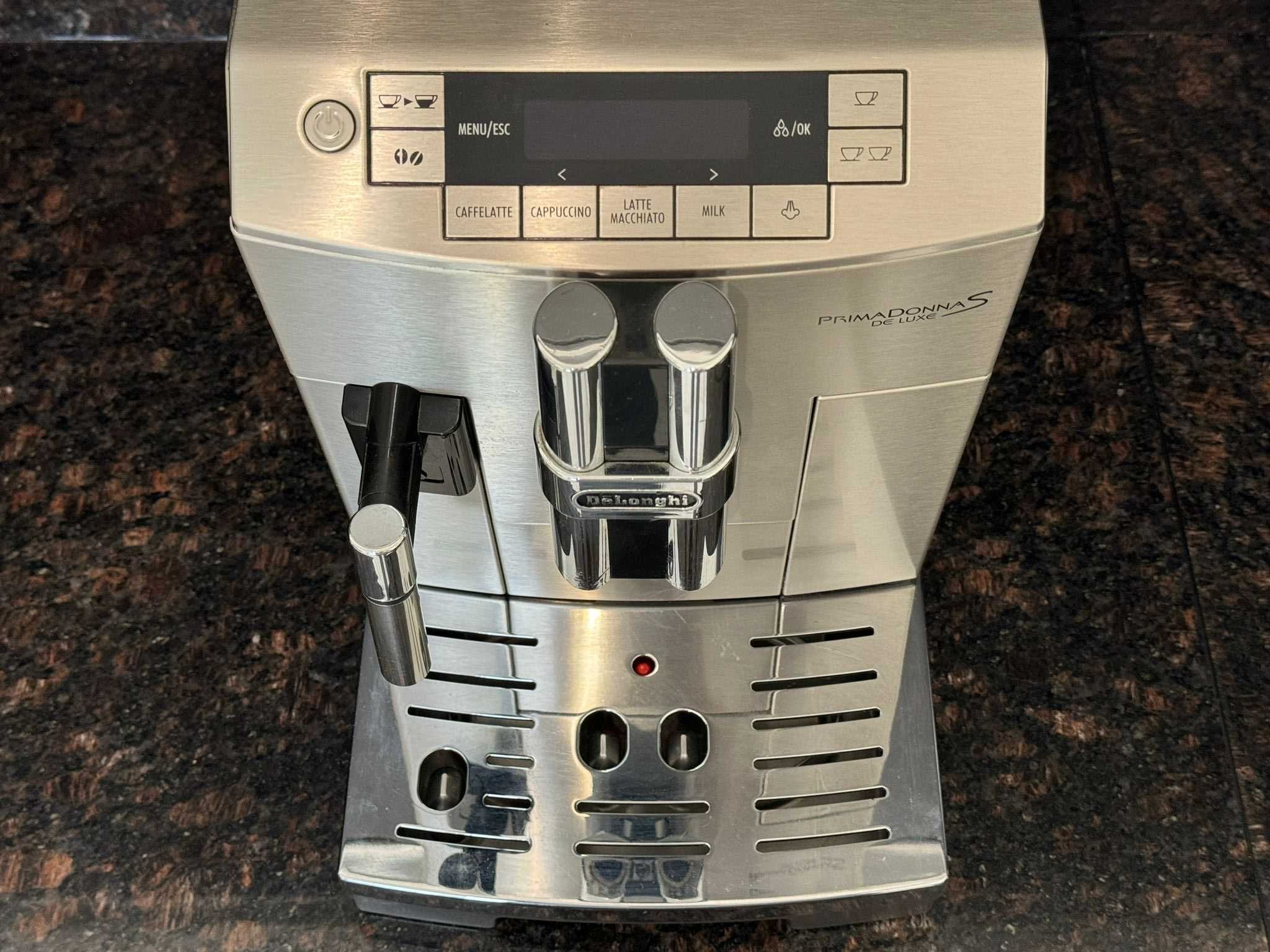 Automatyczny Ekspres do kawy DeLonghi PrimaDonna S DeLuxe ECAM26.455.M