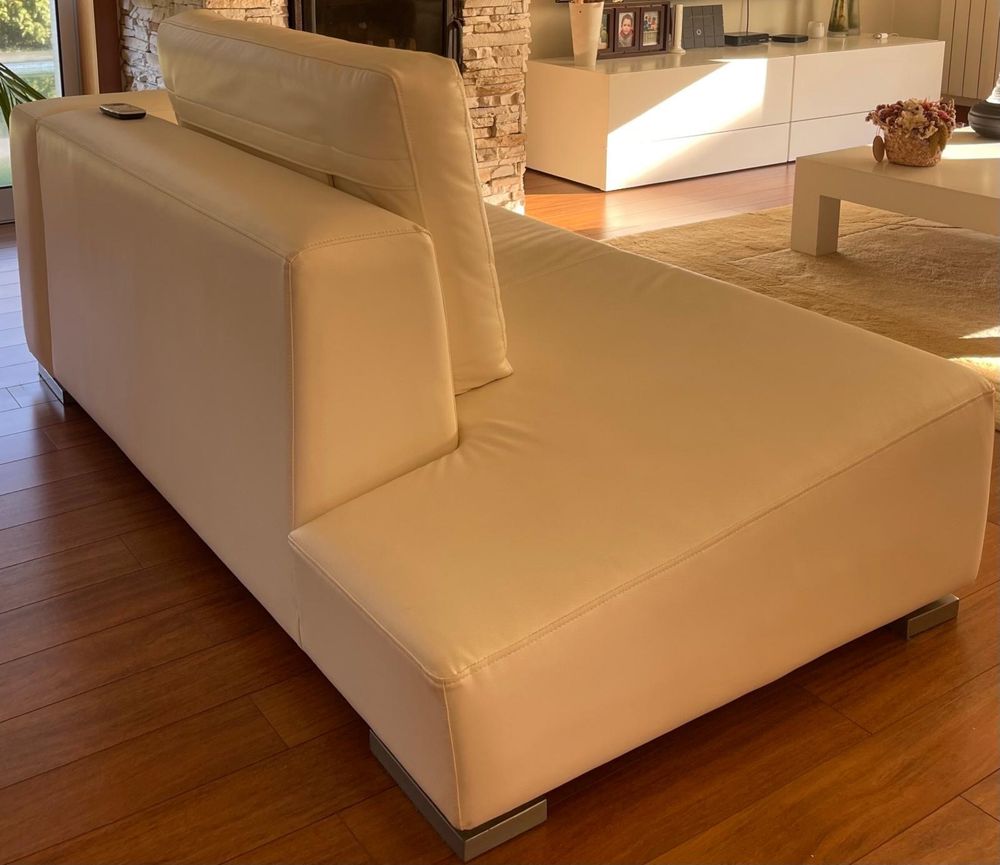 Sofa sala cor Cru