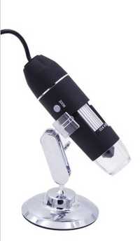 Microscópio Digital USB 1600x com LEDs