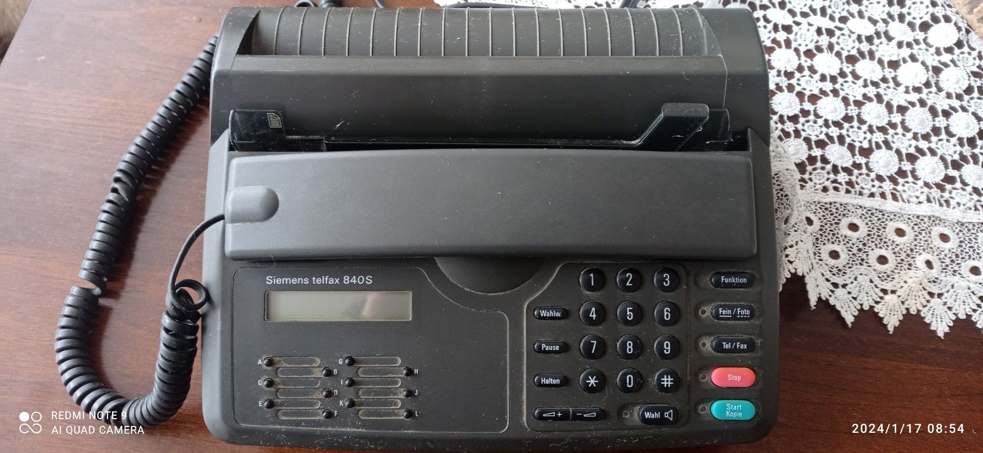 Telefon z faxem Siemens 840s