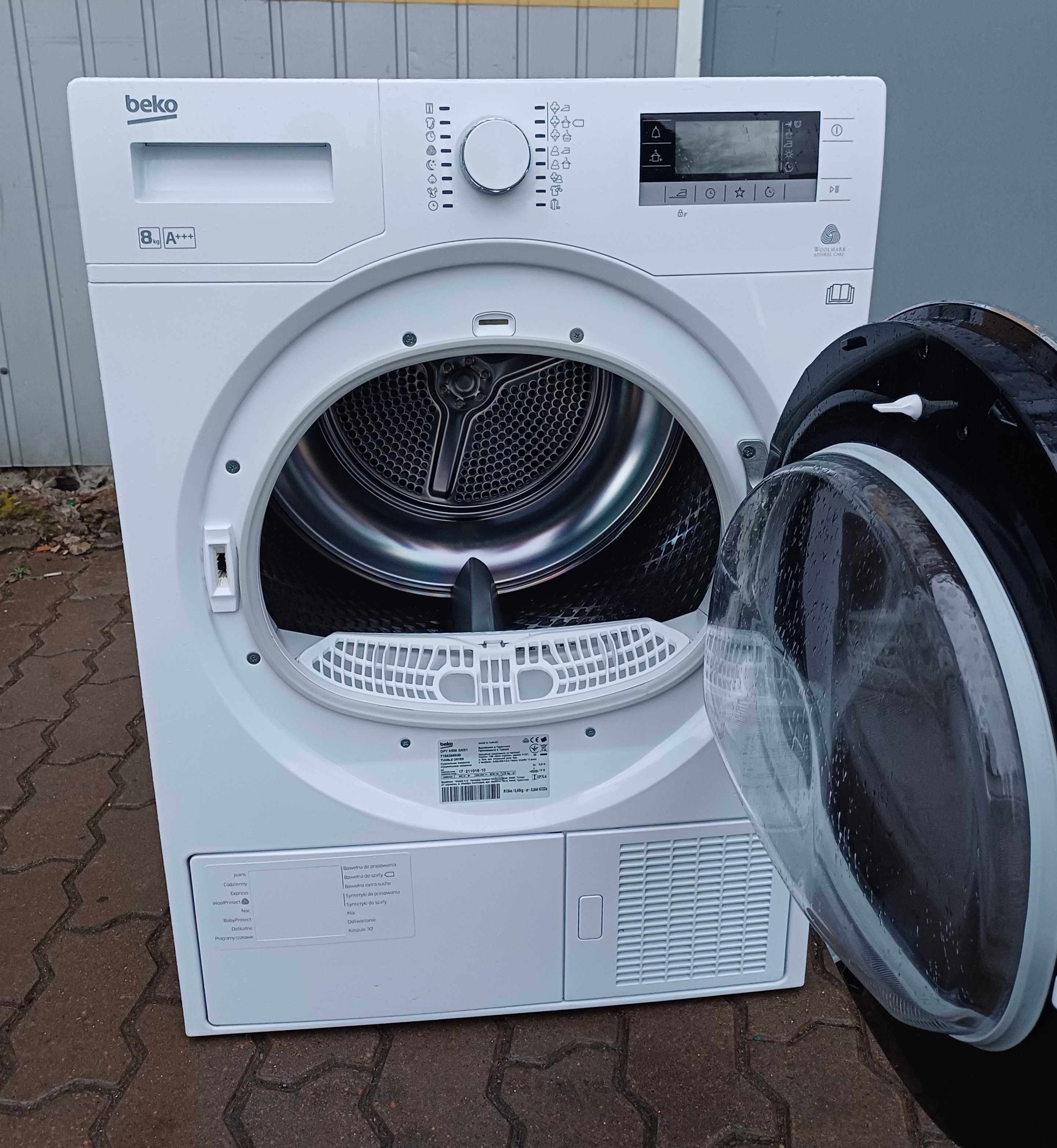 Сушильна машина на 8кг з тепловим насосом Беко Beko DPY 8506 GXB1 б/в
