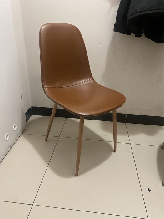 Krzesło  miekkie wogodne ekpskóra 2 x