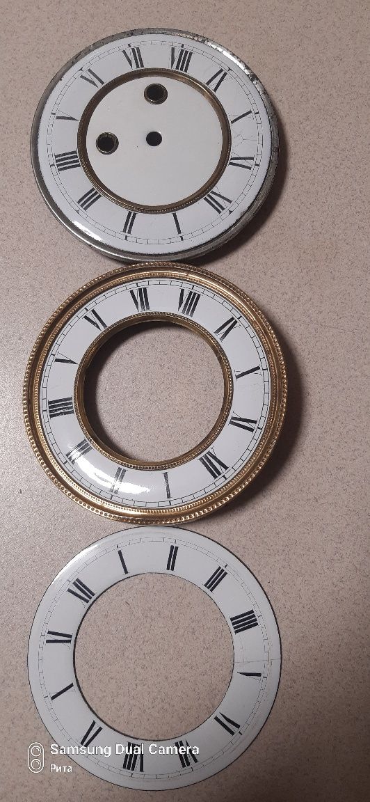 механизм в старинные антикварные часы 1860-90гг в отличном состоянии