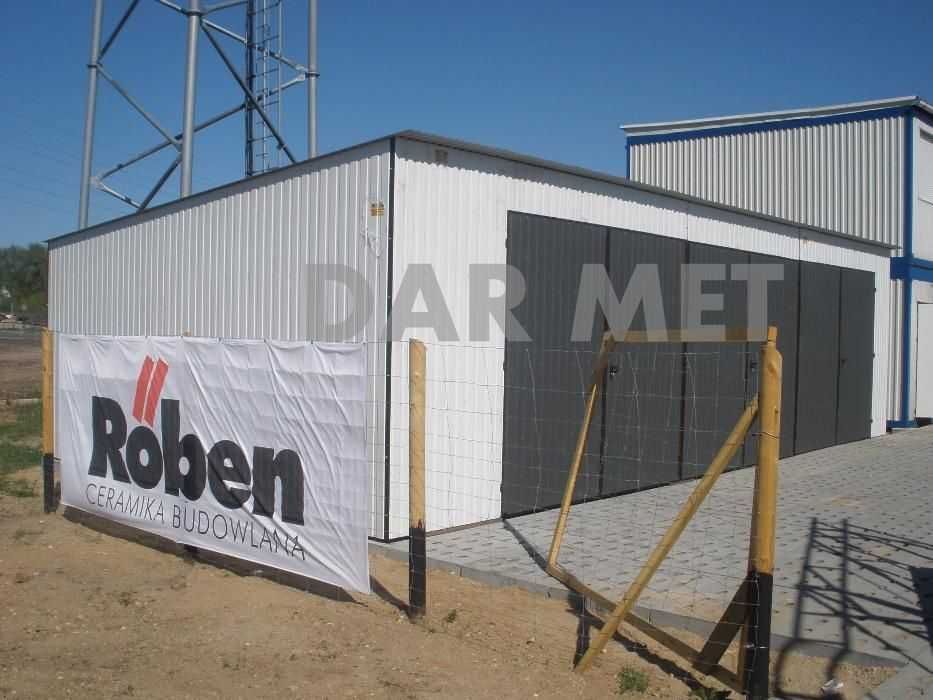 Hala Garaż Wiata Warsztat Magazyn Konstrukcja Stalowa Projekt Dar Met