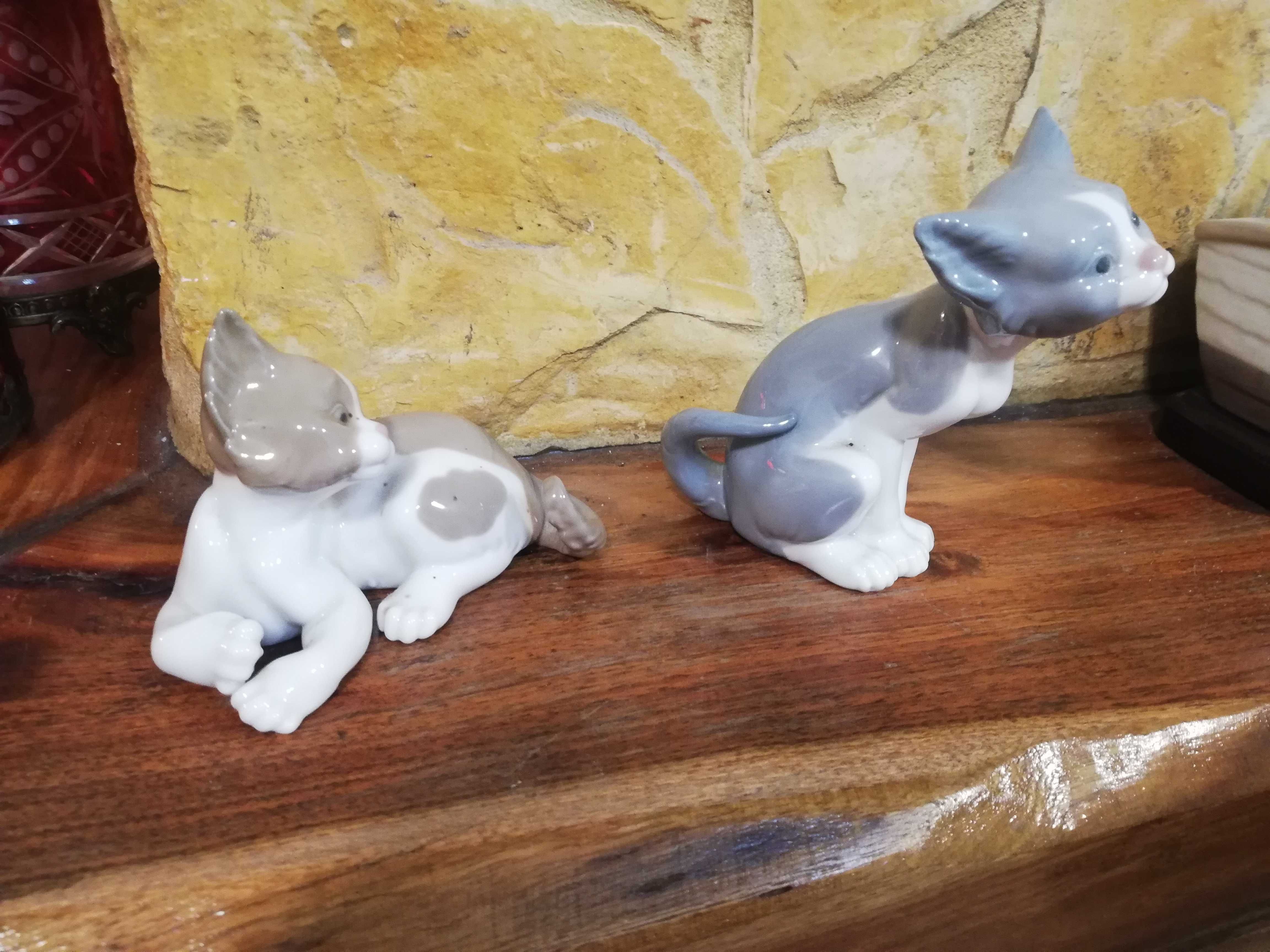 LLADRO- gatos em porcelana