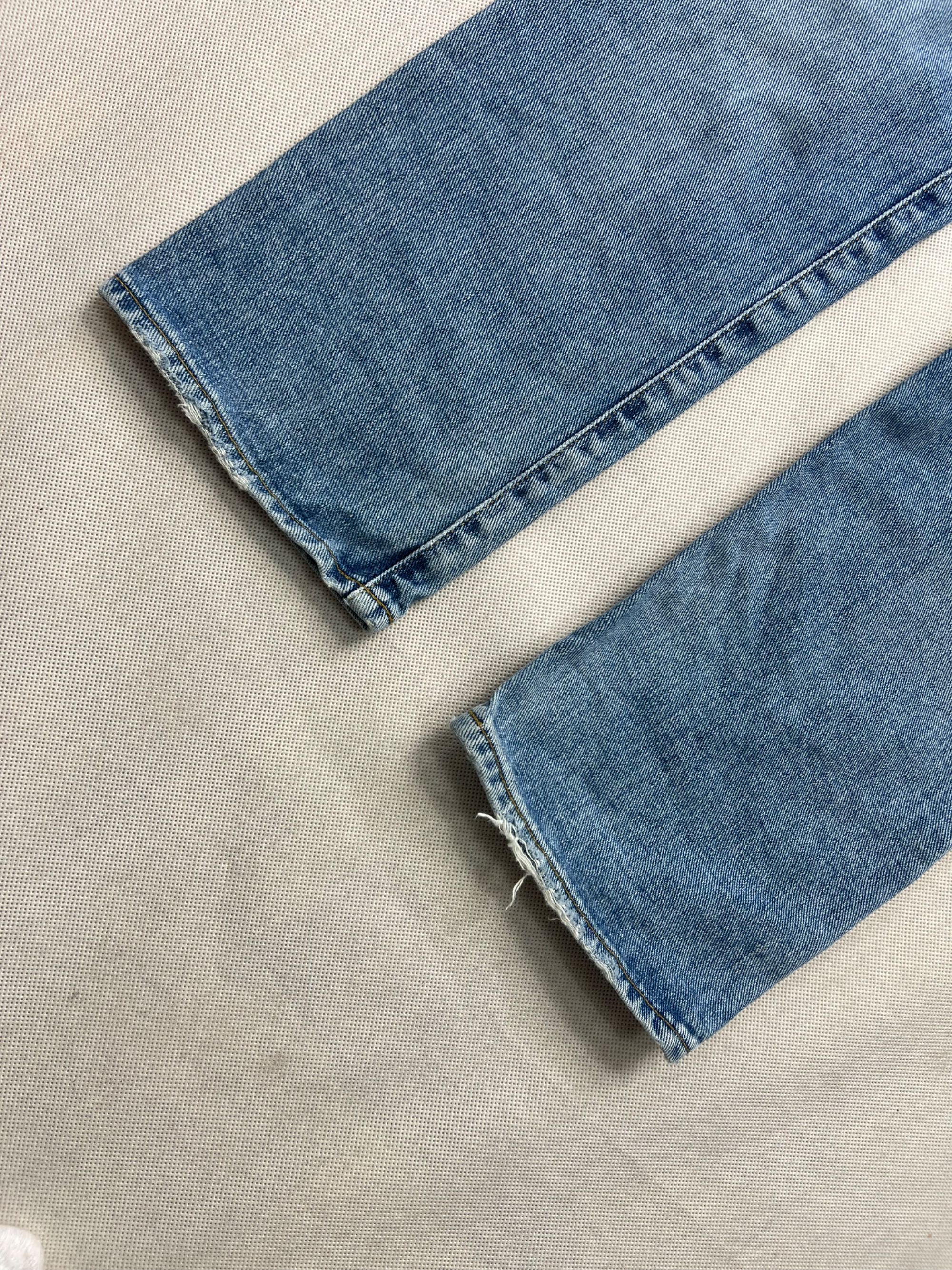 Spodnie Carhartt Pontiac blue logo