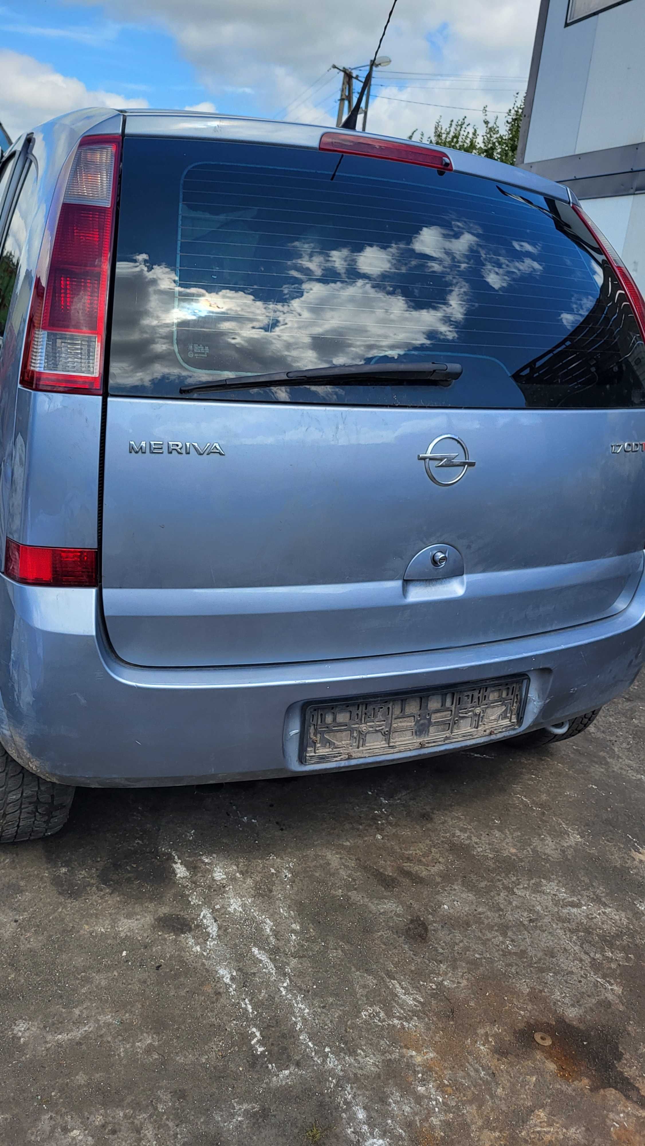 OPEL MERIVA A 2003r. 1,7 cała na części