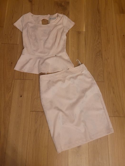 Komplet damski garsonka De Facto pudrowy roż L/40