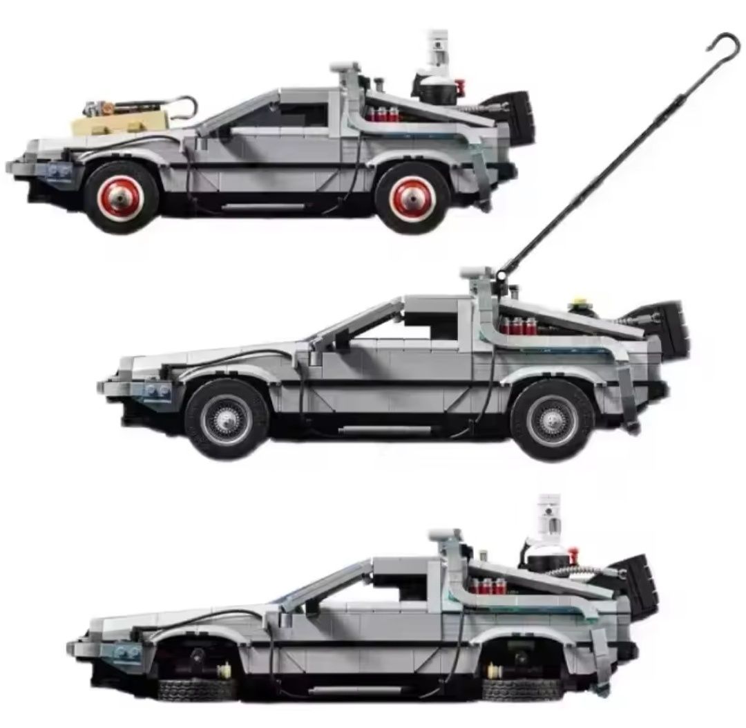 Klocki DeLorean DMC-12 Wehikuł na wzór 10300 (Nie Lego)