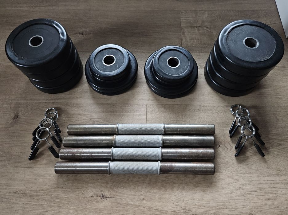 Zestaw hantli 2,5 - 60 kg