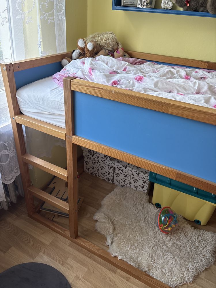 Kura łóżko ikea pietrowe