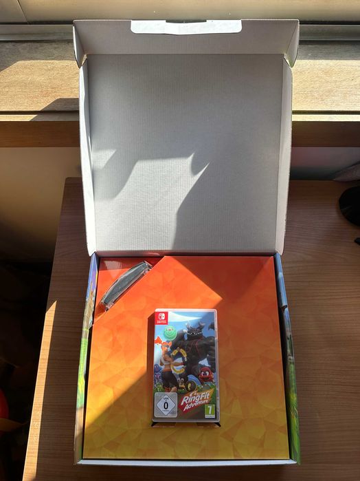 Nintendo Switch Ring Fit Adventure – Completo e em Excelente Estado!