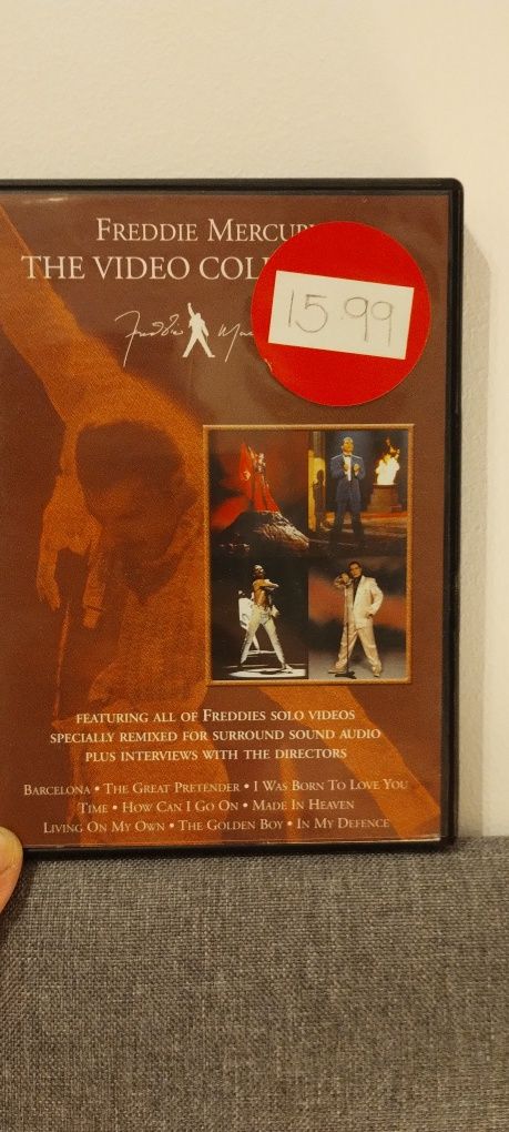 Płyta DVD Freddie Mercury "Video Collection"