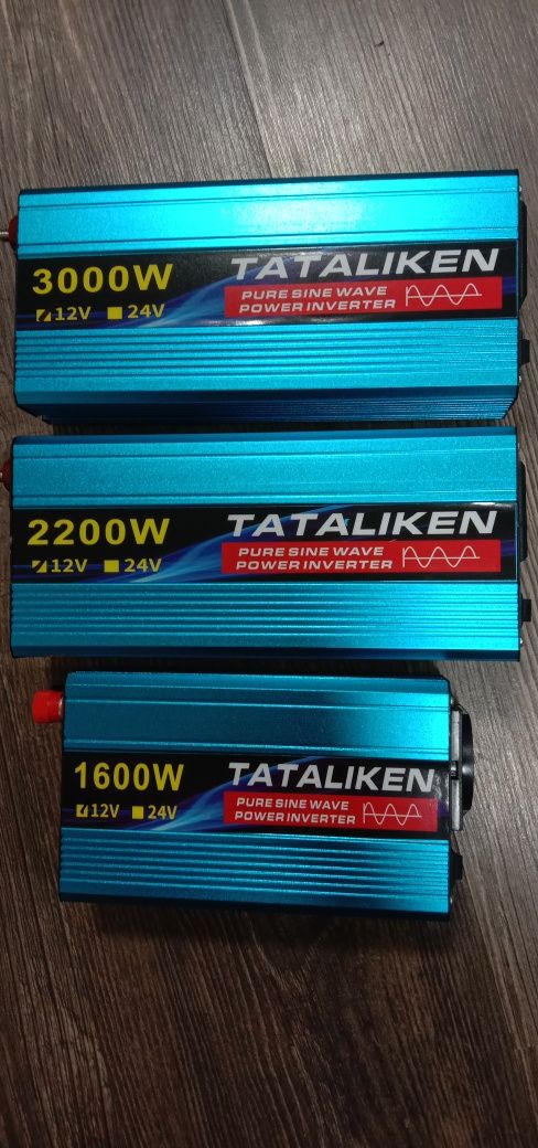 Інвертор 1000, 1600,2200,3000 watt Tataliken