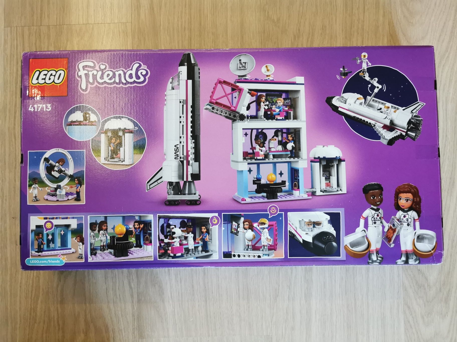 LEGO 41713 Friends Kosmiczna akademia Olivii NOWE Rakieta NASA