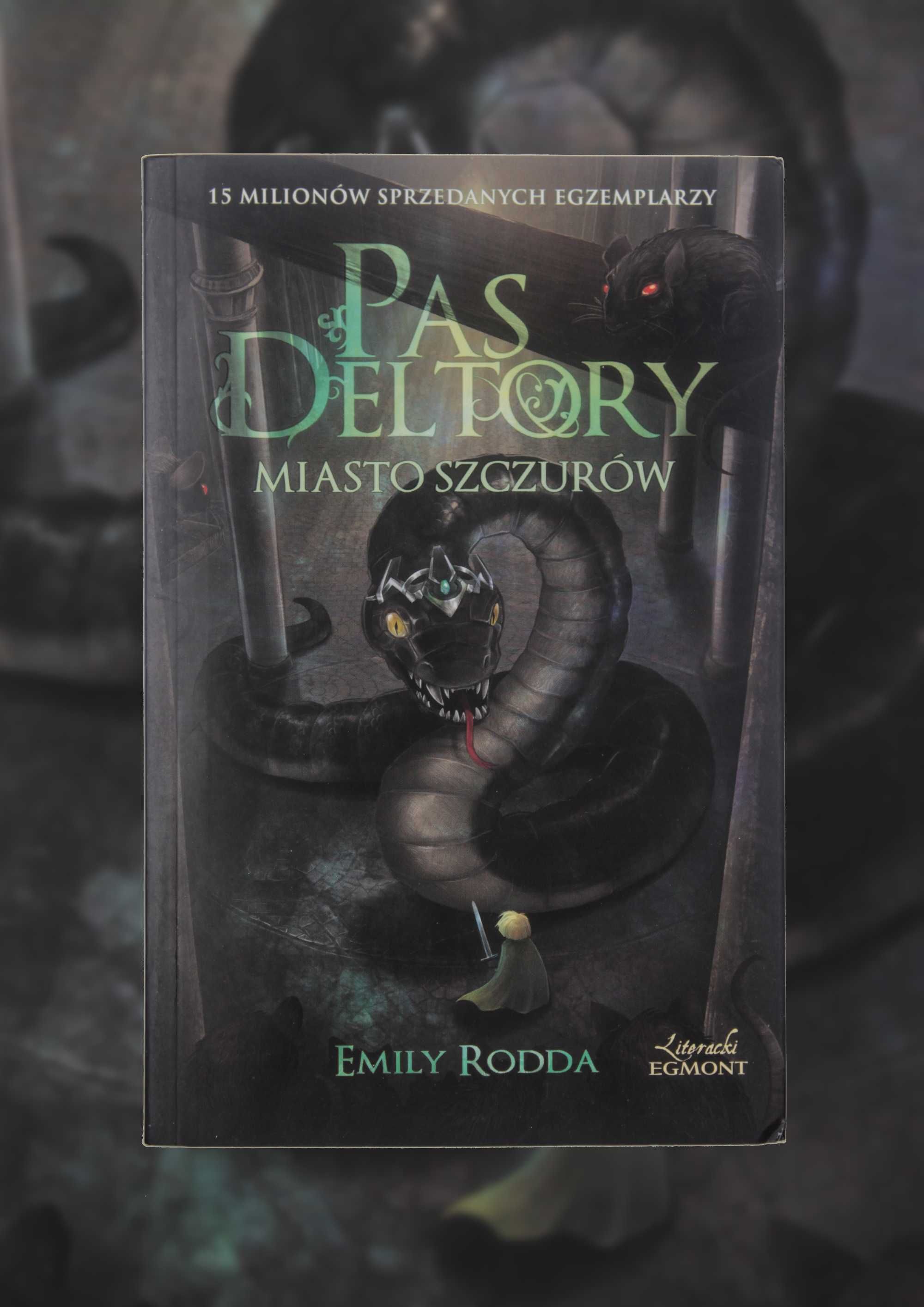 Emily Rodda "Pas Deltory: Miasto Szczurów" - książka fantasy