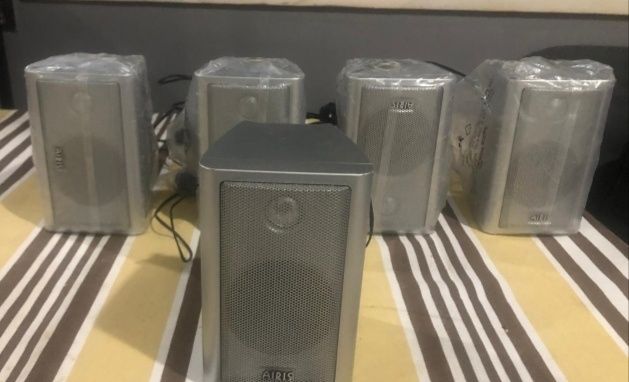 Conjunto de sistema de som Airies 5.1 com subwoofer