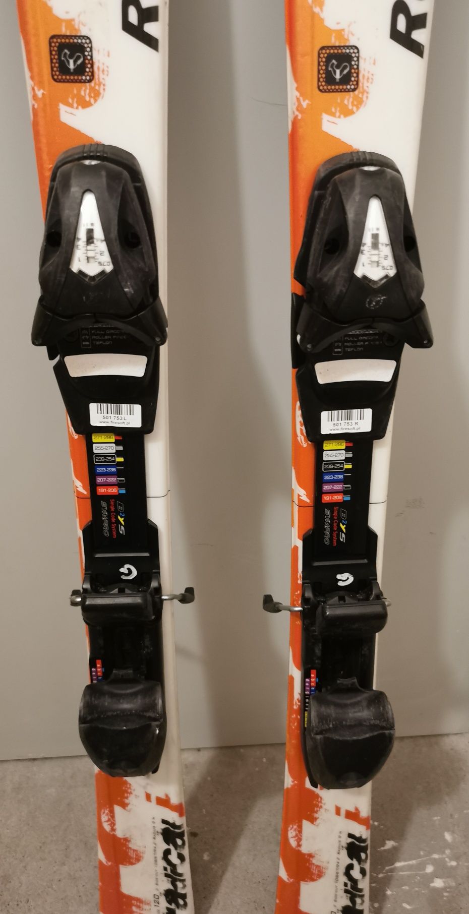 Narty Rossignol 120cm