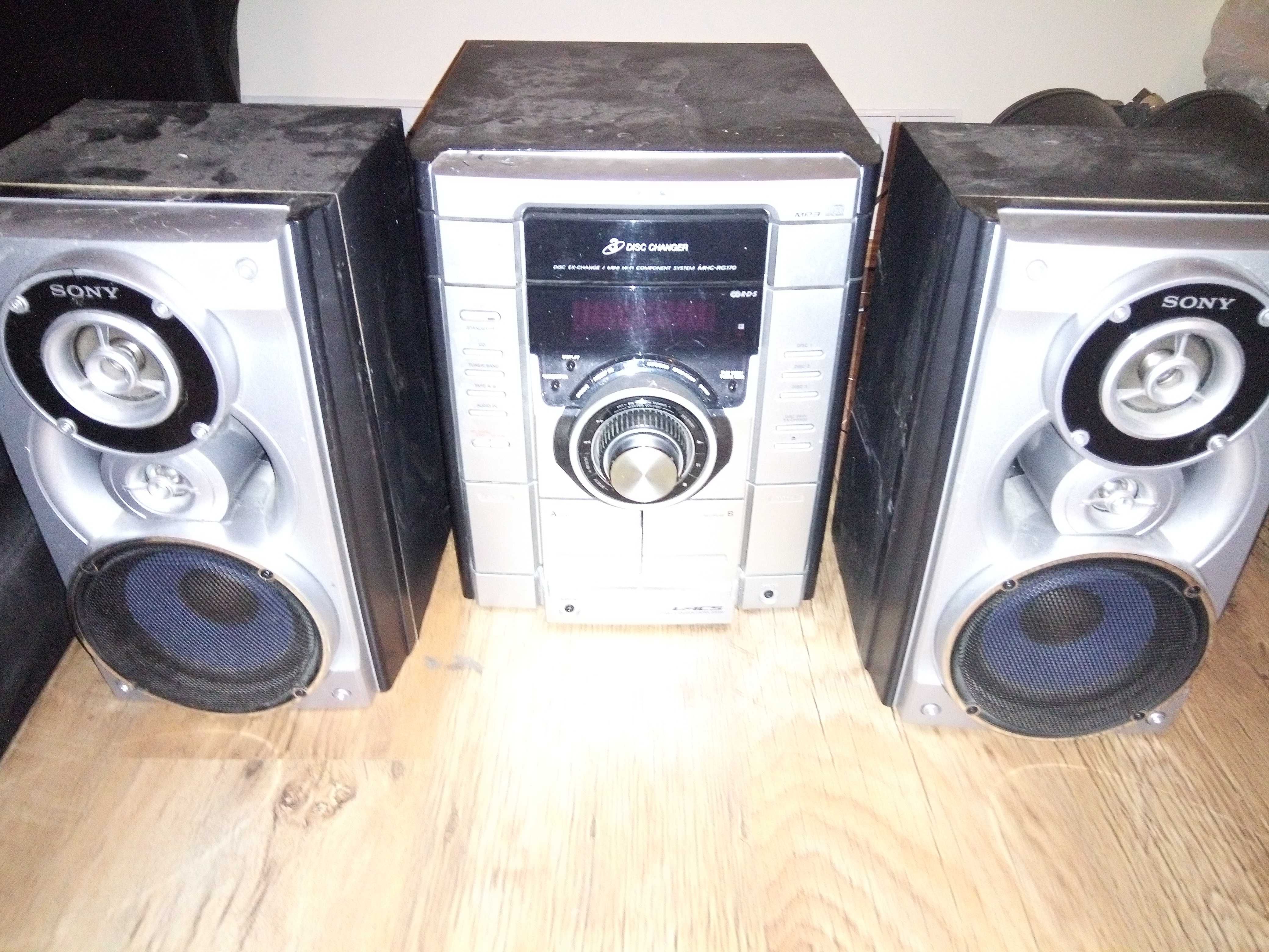 radio boombox JVC PC-RW100 subwoofer kaseta vintage radiomagnetofon